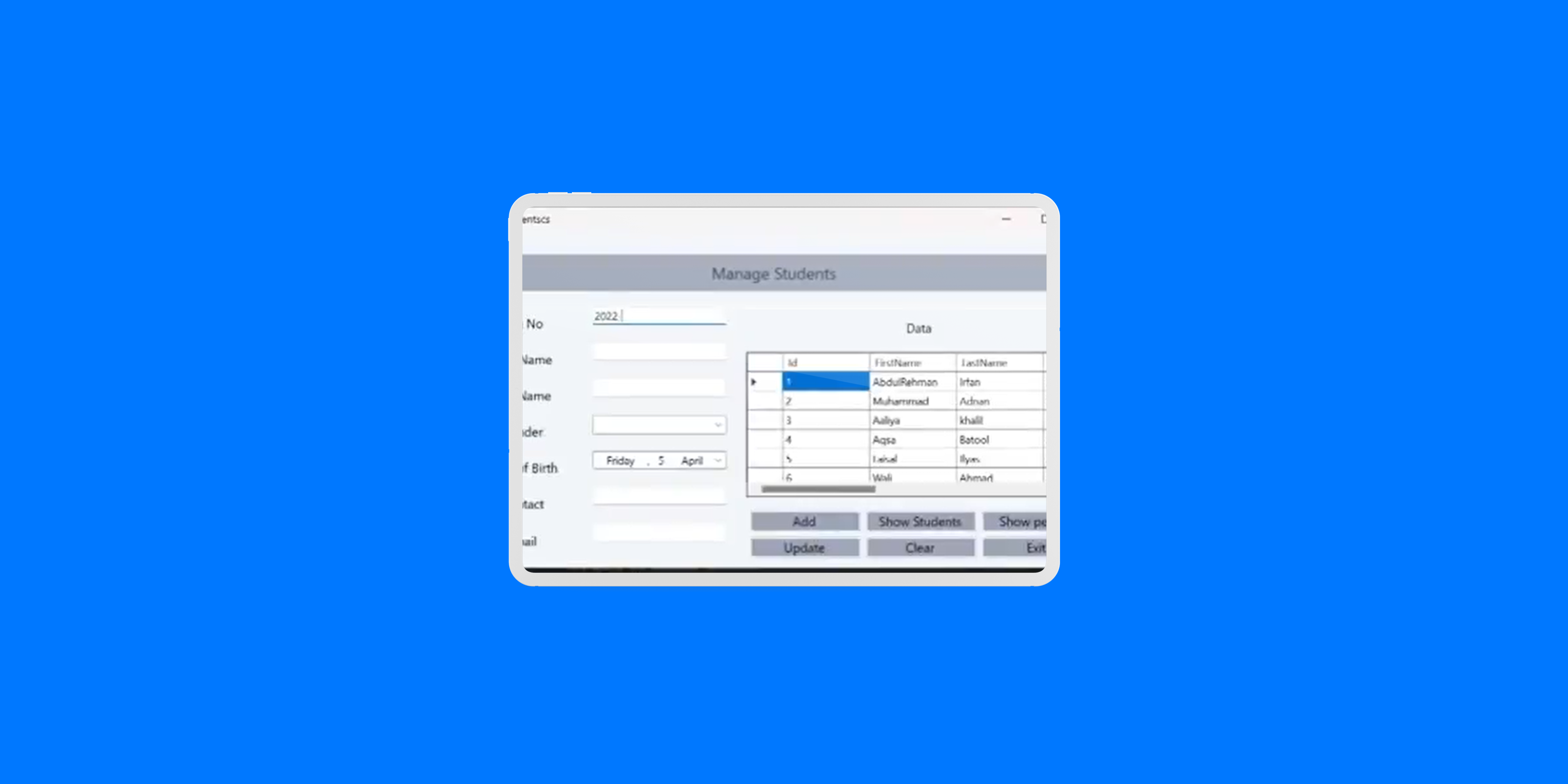 FYP Management System