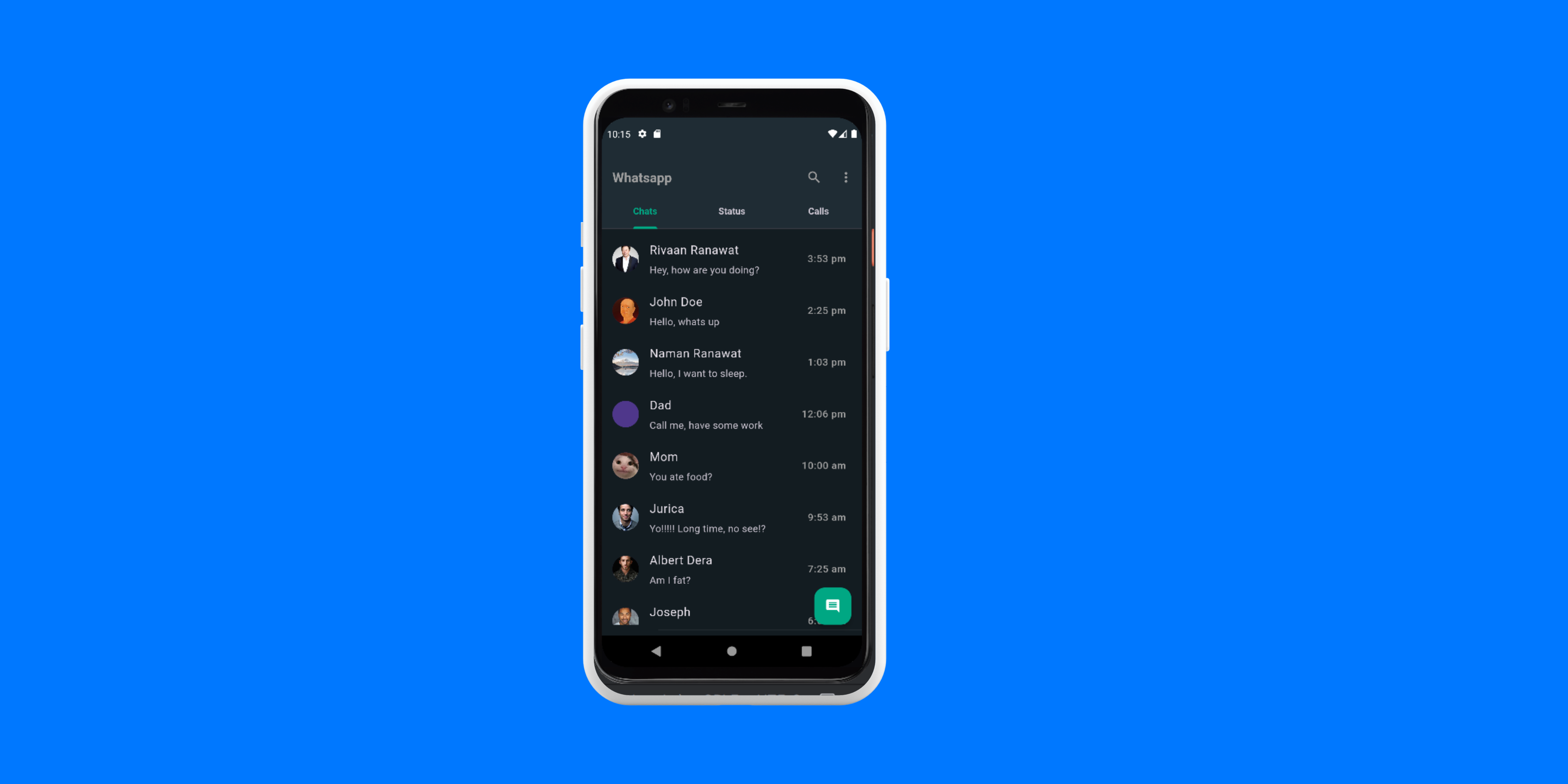 Whatsapp UI Clone